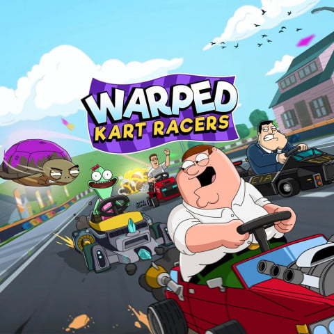 Warped Kart Racers sur iOS