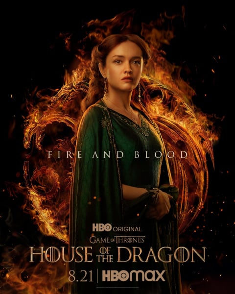 House of the Dragon : Des visuels pour présenter les personnages du spin-off de Game of Thrones