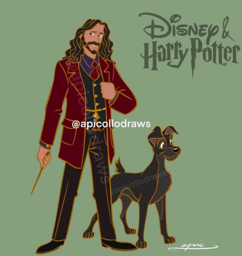 Harry Potter : Un artiste dessine des versions Disney des personnages cultes