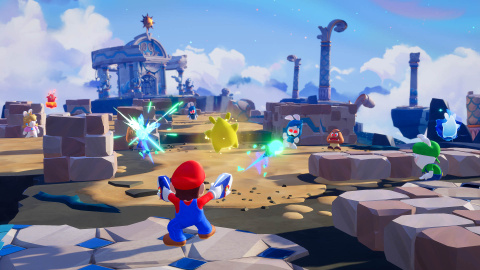 Nintendo Switch : combat, exploration et plus encore sur Mario + The Lapins Crétins Sparks of Hope dans ce trailer inédit !