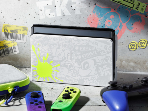 Splatoon 3 : Une Nintendo Switch OLED aux couleurs du jeu annoncée, images et détails !