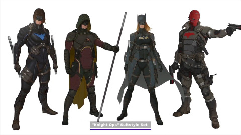 Gotham Knights : 28 costumes du jeu DC Comics révélés