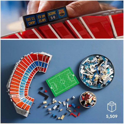 En attendant la sortie de FIFA 23, les fans de foot peuvent se délecter avec ce set LEGO aux couleurs du FC Barcelone