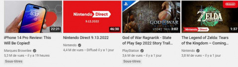 God of War Ragnarok contre Zelda Breath of the Wild 2 : le duel au sommet est déjà lancé entre Nintendo et Sony