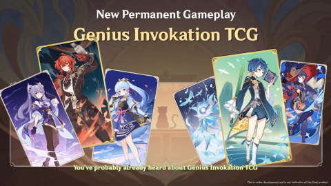 Genshin Impact, la version 3.1 en résumé: Nouveaux personnages, un jeu de cartes et un animé annoncé !