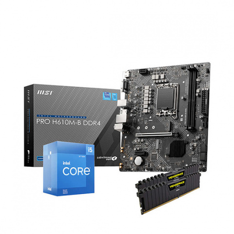 Deux kits Intel Core i5 12400F pas chers pour redonner du poil de la bête à votre PC fixe