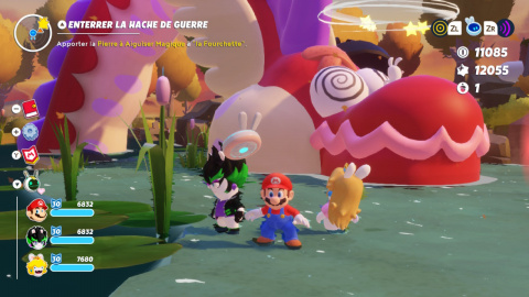 Mario et les Lapins crétins Sparks of Hope : Palette Prime - Missions de Sparks