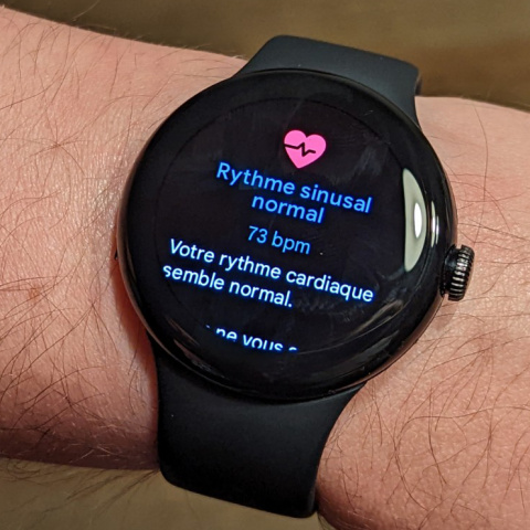 Test Pixel Watch : la première montre connectée de Google convainc sans  émerveiller - Les Numériques