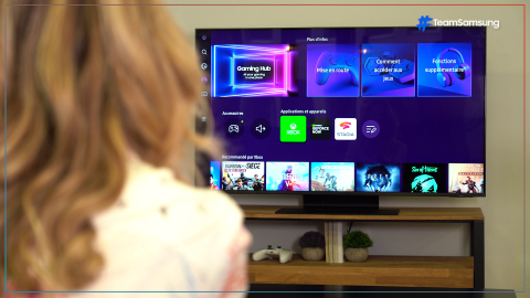 Avec le Gaming Hub, jouez à vos jeux préférés sur votre TV Samsung... sans console !