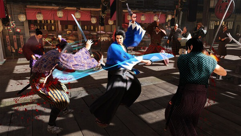 Like a Dragon Ishin : de l'action pure (et beaucoup de sang) pour les combats du spin-off Yakuza