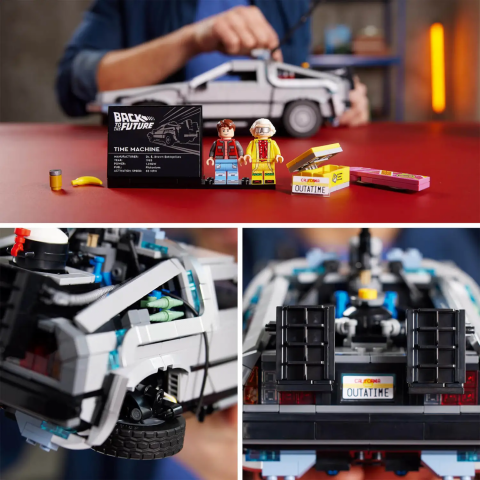 Un Set LEGO Dédié à la DeLorean de Retour Vers le Futur