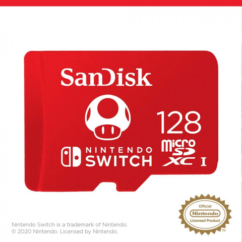 Soldes Amazon : la carte microSD 128 Go pour la Nintendo Switch est à petit prix
