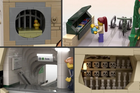 Ce Français imagine un LEGO qui va enfin vous faire aimer la RATP