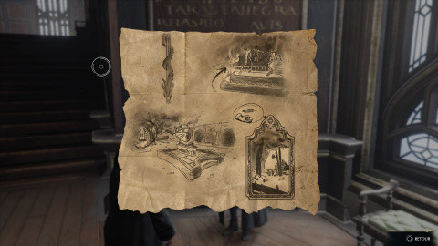 Secret du tableau Hogwarts Legacy : Comment terminer la quête Une cachette dans le château ?