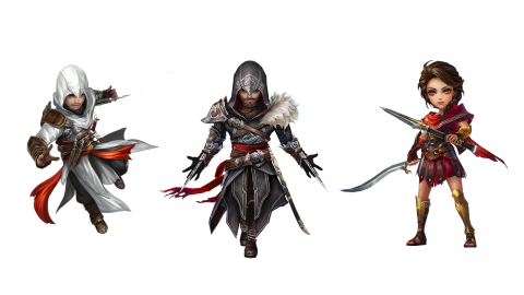 Summoners War : les héros légendaires d'Assassin's Creed débarquent dans le jeu !