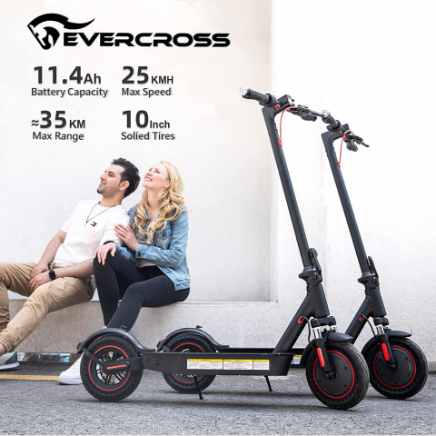 Promo : l'excellente trottinette électrique Evercross EV10K Pro est en réduction chez Amazon !