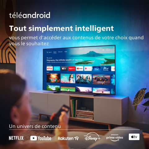Promo Smart TV 4K : cette Philips Ambilight de 65 pouces à seulement 699€ uniquement chez Amazon