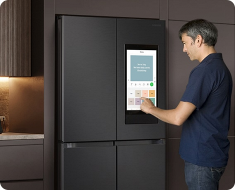 Promo Samsung : avec son IA et son écran, ce somptueux réfrigérateur est en réduction