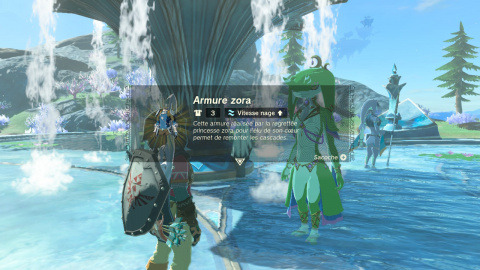 Armure Zora Zelda Tears of the Kingdom : où l'obtenir et comment la réparer ?