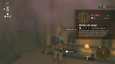 Le Club Secret Gerudo Zelda Tears of the Kingdom : comment entrer dans cette boutique ?