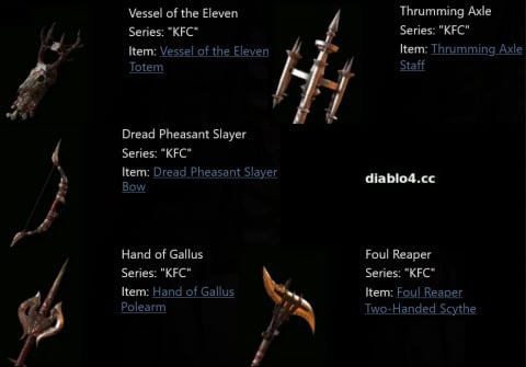 KFC offers collector items and dedicated menus for the release of Diablo 4 