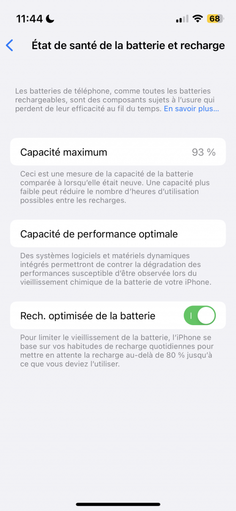 Tuto iPhone : comment connaître l’état de santé de sa batterie ?