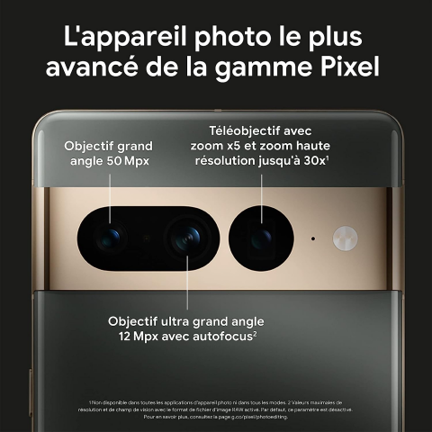 Soldes Google Pixel 7 Pro : -17% sur l'un des meilleurs smartphones, aussi connu pour être le roi de la photo !