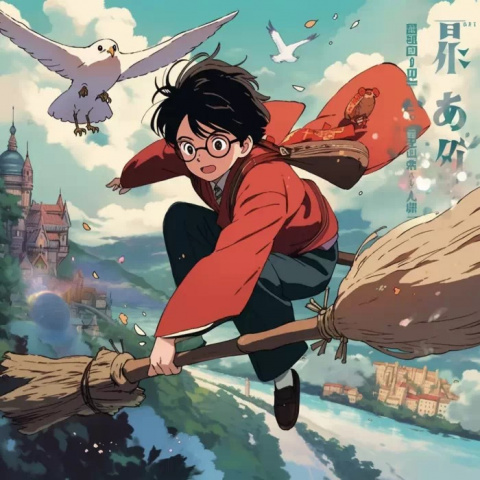 Avatar, Harry Potter, Zelda, One Piece... C'est impressionnant, ces films et jeux vidéo cultes refaits façon Ghibli en mettent plein les yeux ! 