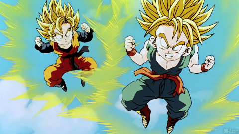 Dragon Ball : Gohan et Trunks ne sont pas des purs Saiyans et ça change tout. Sont-ils plus puissants que Goku et Vegeta ?