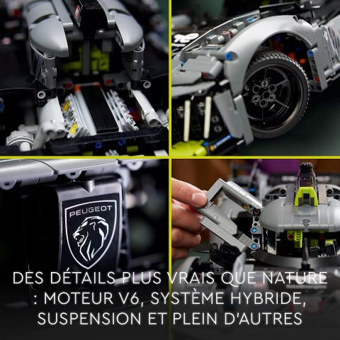 LEGO rend hommage à la France avec cette promo sur la Peugeot 9X8 édition 24h du Mans