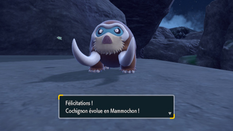 Cochignon DLC Pokémon Écarlate & Violet : comment le faire évoluer en Mammochon ?
