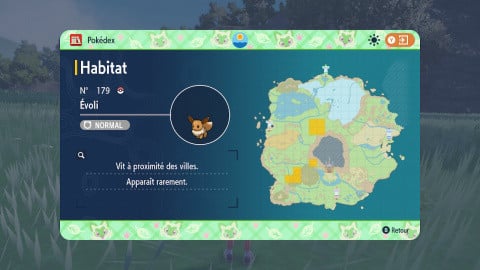 Nymphali Pokémon Écarlate & Violet : où trouver et comment faire évoluer Évoli en type Fée ? 