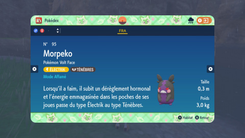 Morpeko DLC Pokémon Écarlate & Violet : où le trouver dans Le Masque Turquoise ?