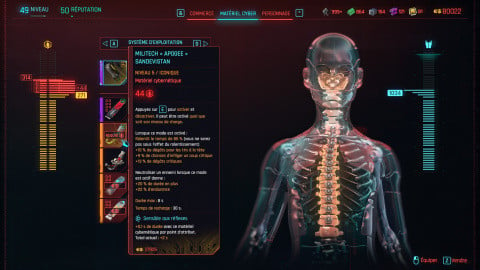 Build Sandevistan Cyberpunk 2077 : Attributs, avantages, armes... Comment optimiser cet implant cybernétique ?
