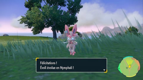 Nymphali Pokémon Écarlate & Violet : où trouver et comment faire évoluer Évoli en type Fée ? 