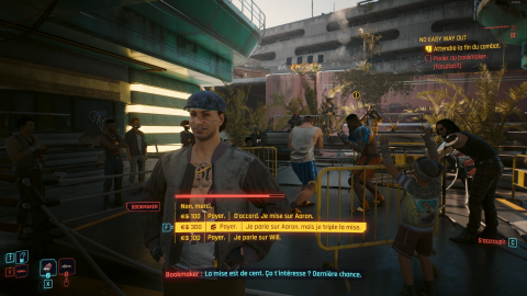No Easy Way Out Cyberpunk 2077 : Doit-on éliminer Angie ou accepter son offre ?
