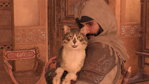 Ce n'est pas un hasard si ce chat d'Assassin's Creed Mirage porte cette icône sur son museau, c'est un hommage...