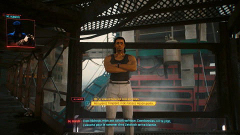 Hasan Cyberpunk 2077 : Que faut-il faire de lui dans la quête Le Prototype dans le gratte-ciel ?