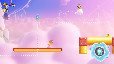Décompte céleste Mario Wonder : comment terminer ce niveau à 100% ? 