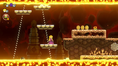 Tunnel de lave Mario Wonder : comment terminer ce niveau à 100% ?