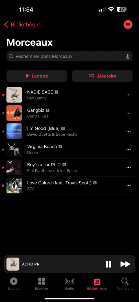 iOS 17.1 : Comment utiliser la nouvelle fonction "Favoris" dans Apple Music