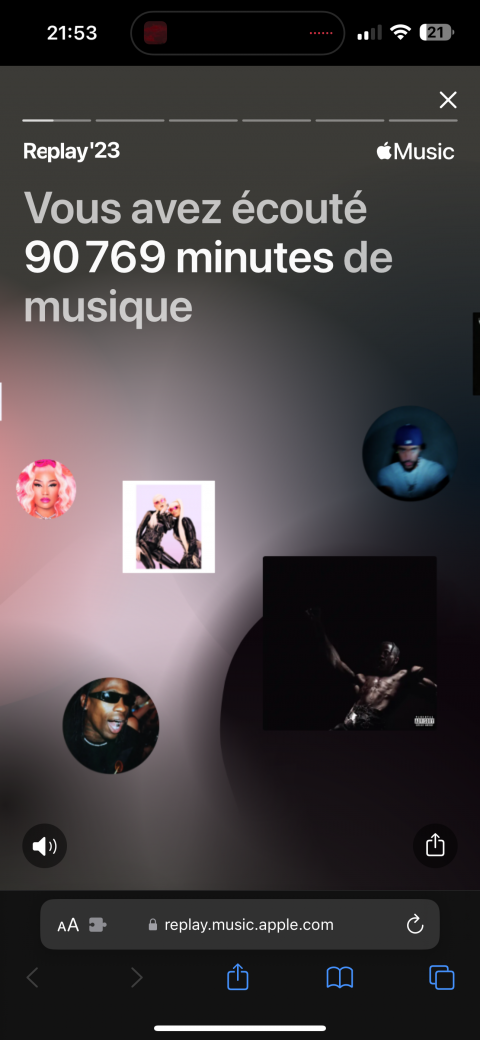 Apple Music : Le Replay 2023 est arrivé ! Voici comment découvrir son récap de l'année avec ses musiques et artistes préférés sur iPhone