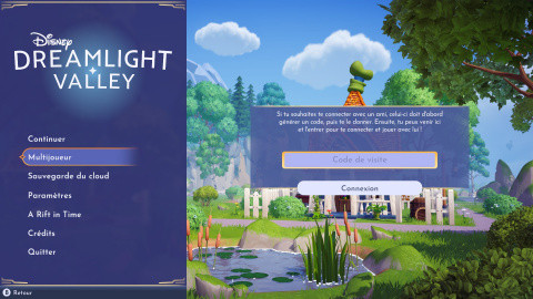 Multijoueur Disney Dreamlight Valley : Comment rendre visite à ses amis ?