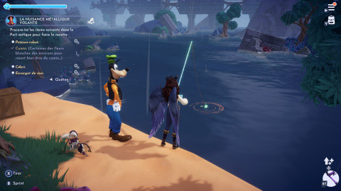 Nuisance métallique volante Disney Dreamlight Valley : Où trouver l'escargot de mer pour débloquer EVE et le sablier royal ?