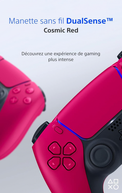 Promo manette PS5 : la DualSense Cosmic Red est à son prix le plus bas, mais pas pour longtemps ! 