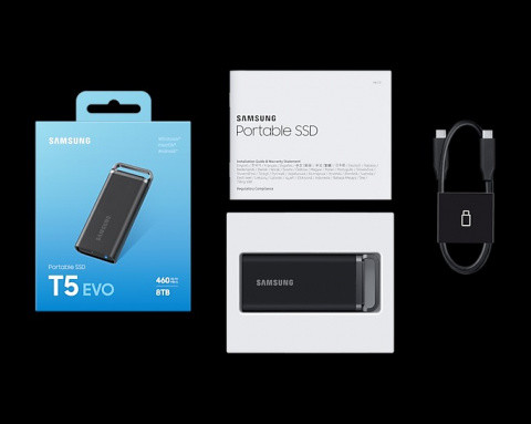 Samsung SSD Portable T5 2 To - Disque dur externe - Garantie 3 ans