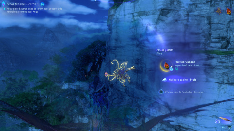 Fruit coruscant Avatar Frontiers of Pandora : Où trouver cette ressource et à quoi sert elle ?