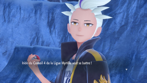 Irido Pokémon Écarlate et Violet : Comment le battre et réussir son défi dans le DLC 2 Le Disque Indigo ?