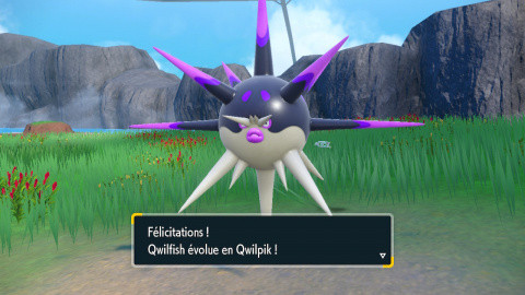 Qwilpik Pokémon Écarlate et Violet : Comment faire évoluer Qwilfish de Hisui dans le DLC 2 Le Disque Indigo ?