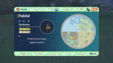 Hachécateur Pokémon Écarlate et Violet : Où le trouver dans le DLC 2 Le Disque Indigo ?